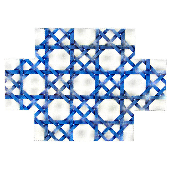 AT BC328B - Blue Caning Pattern Brick