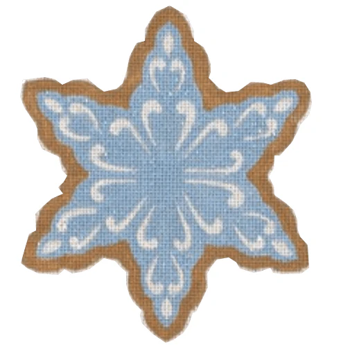 CC07 - Blue Snowflake Cookie