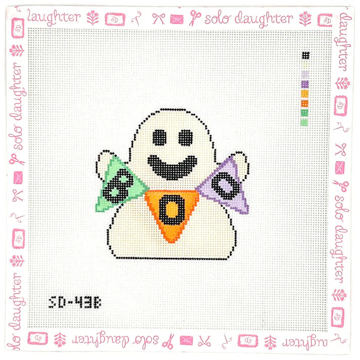 SD-43A - Ghost with Multi-Color Boo Sign