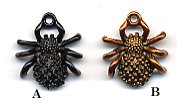 818B - Brown Spider Charm