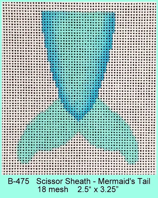 B-475 - Mermaid Scissor Sheath