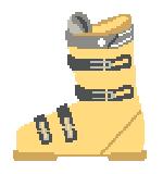 CO434B - Ski Boot Yellow