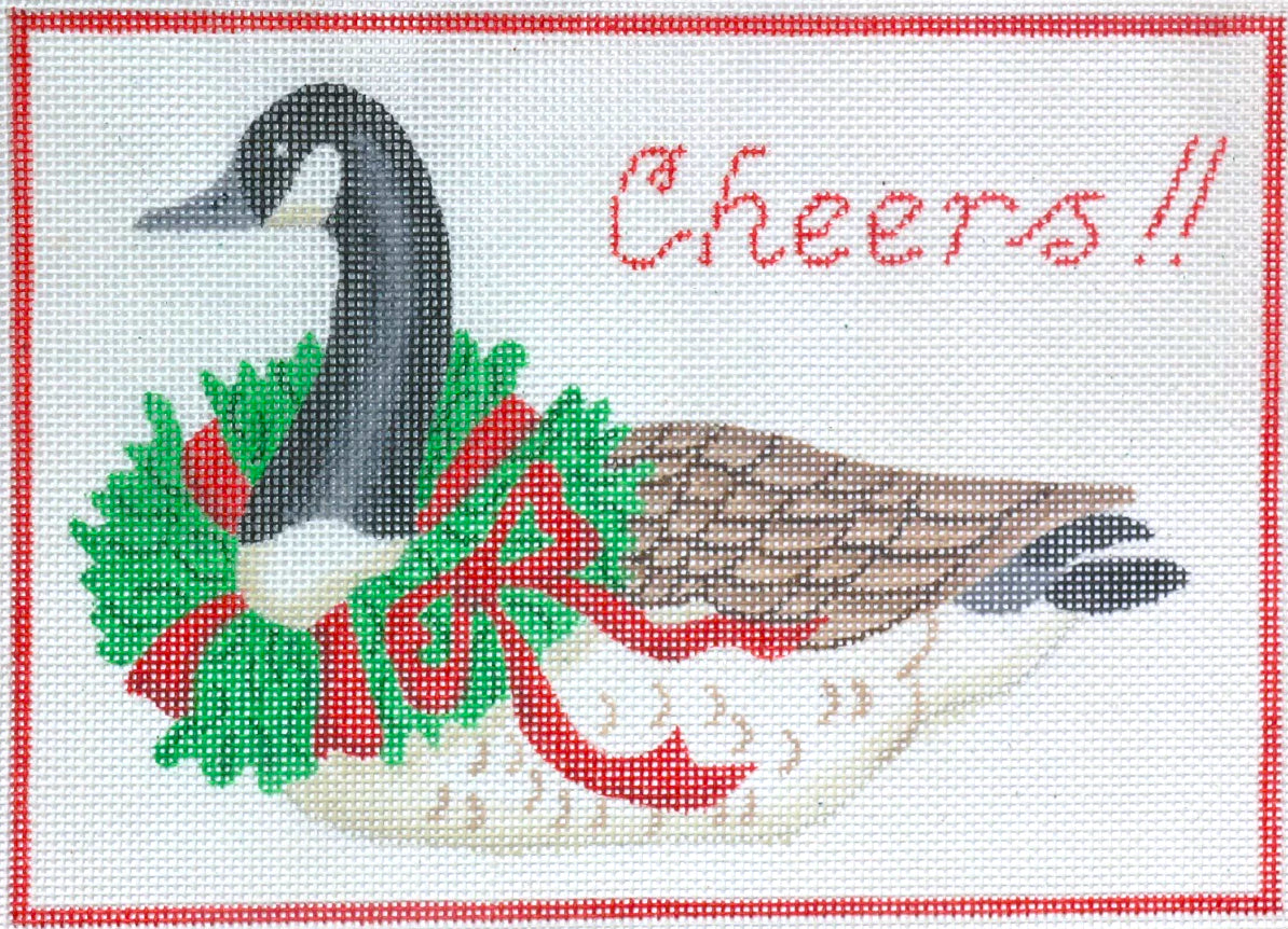 DH-07 - "Cheers" Christmas Canada Goose