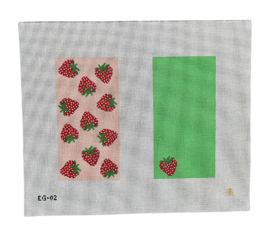 EG- 02 Strawberries Eyeglass Case