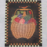 EWE-508 - Fruit Basket with Bird