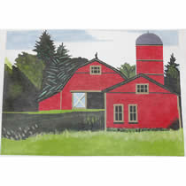 EWE-671 - Silo and Barn