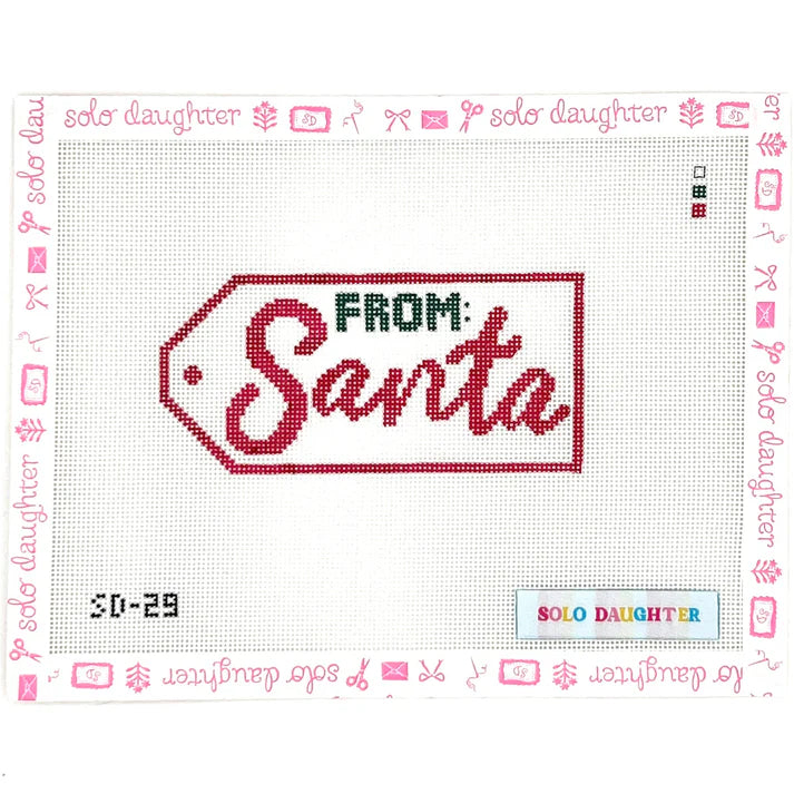 SD-29 - From Santa Gift Tag