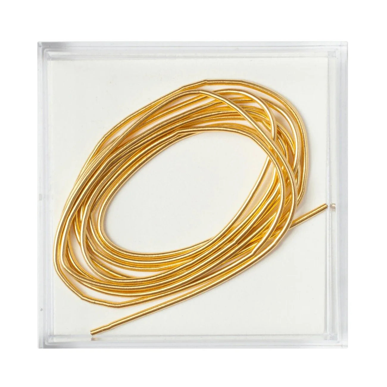 MET-1036 - Gilt Smooth Purl Size #5