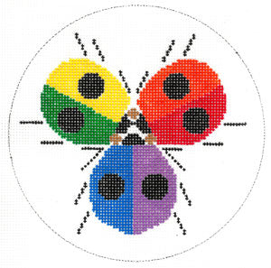 HC-O413 - Ladybug Rainbow