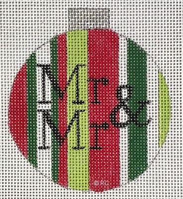 HO1939 - Mr & Mrs Christmas Ornament