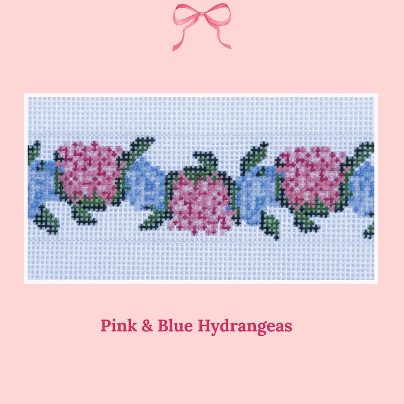 Hydrangea Key Fob