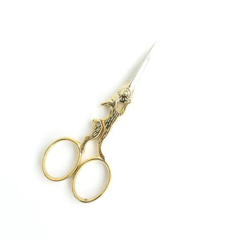 Gilt Rabbit Embroidery Scissors