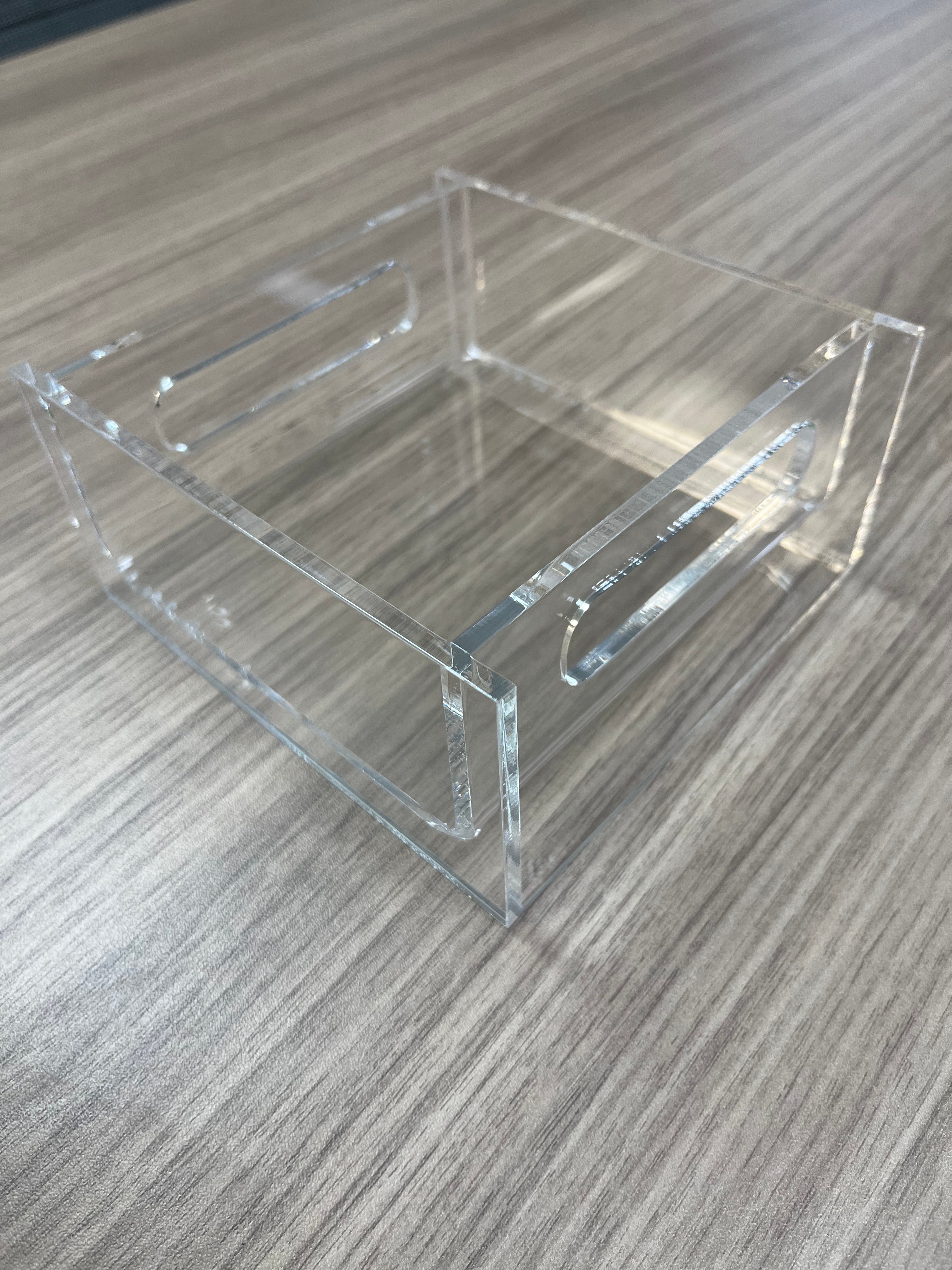 Slide-in Acrylic Trays & Coasters