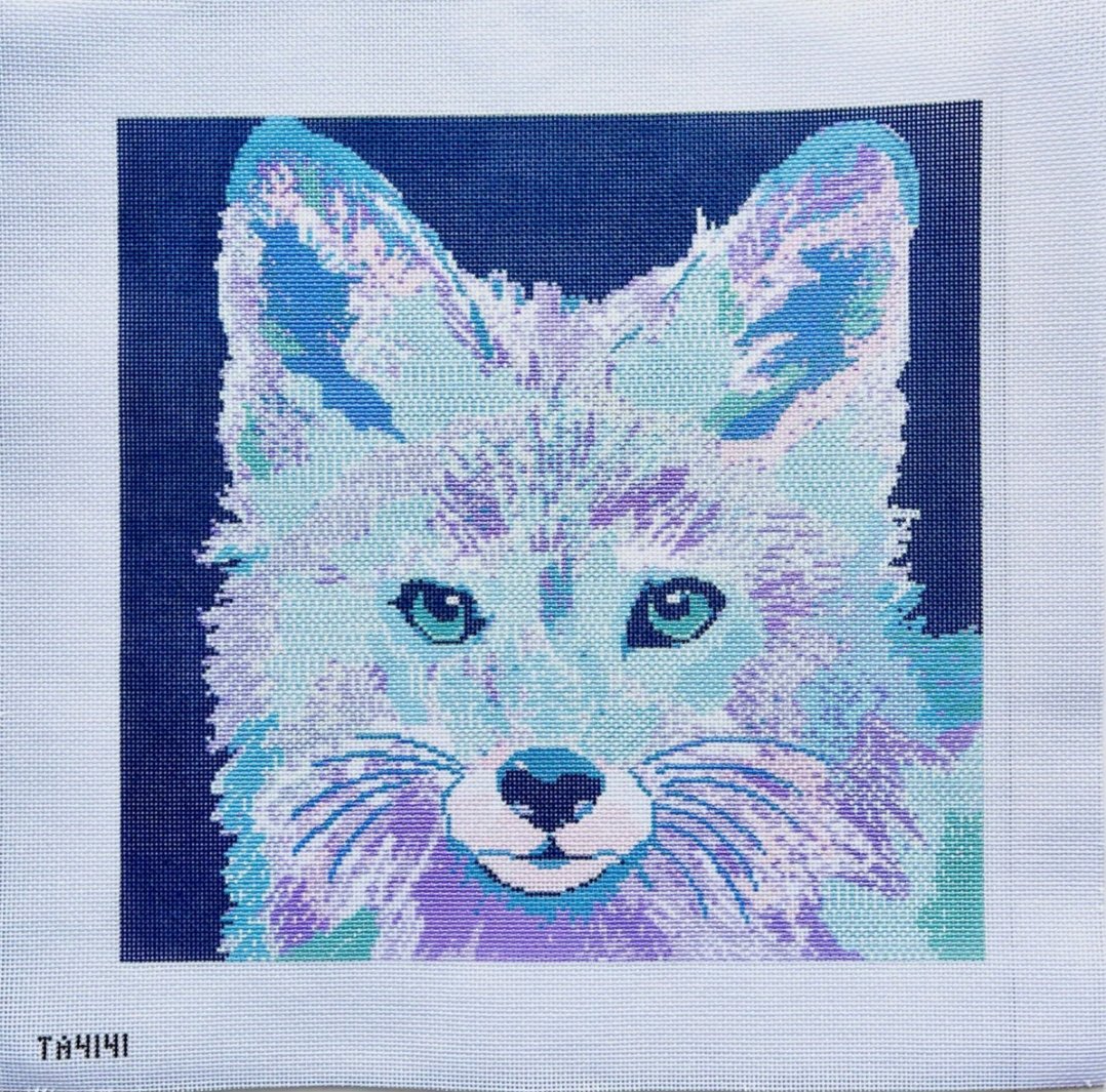 TA4141 - Fox on Blue