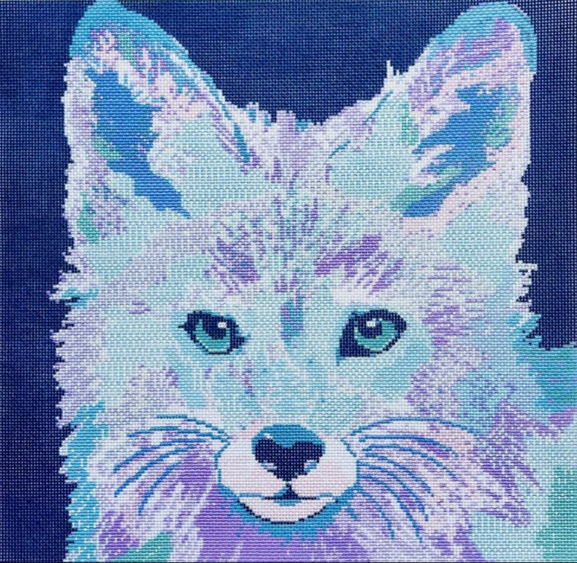 TA4141 - Fox on Blue