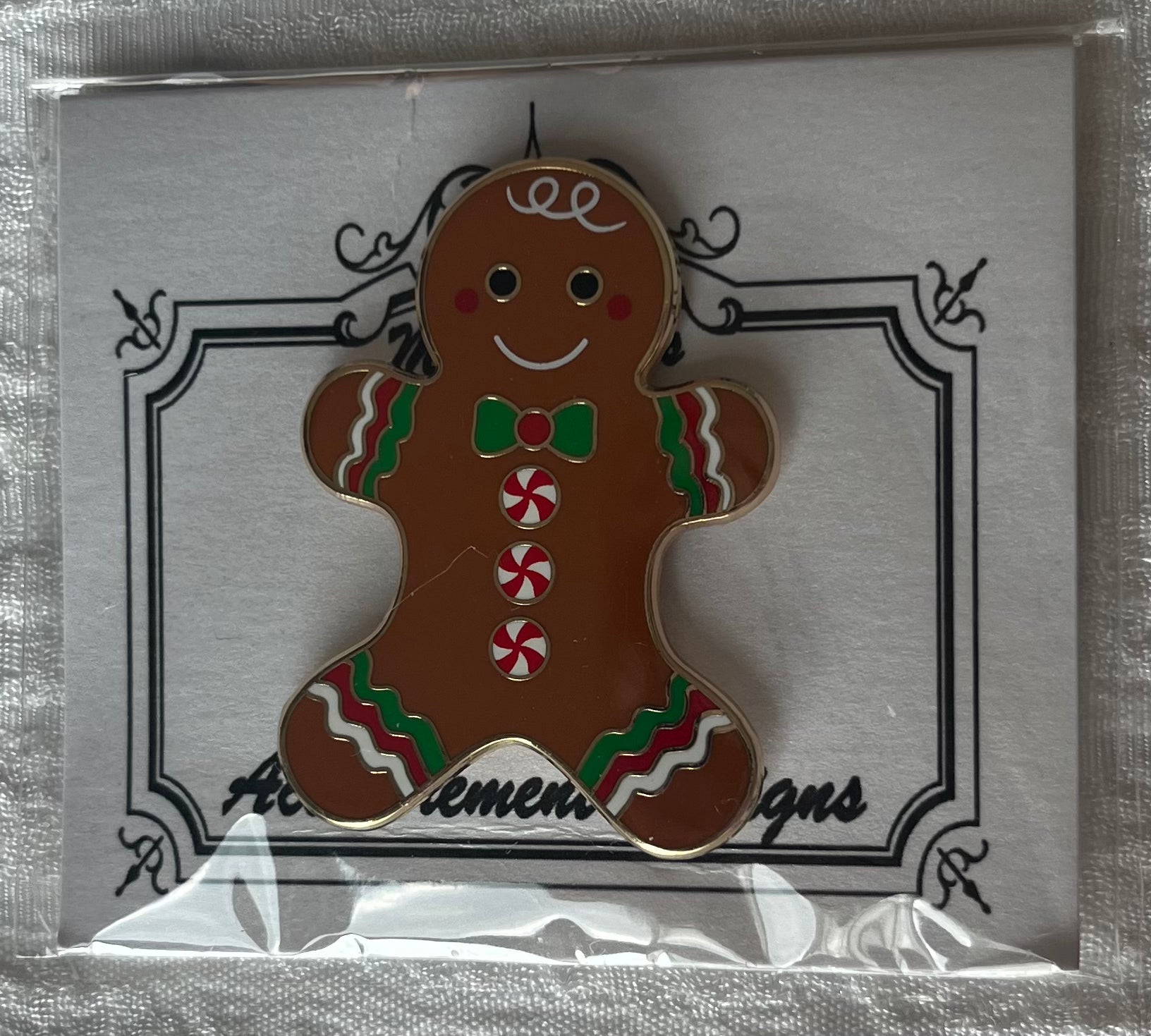 Gingerbread Man Needle Minder