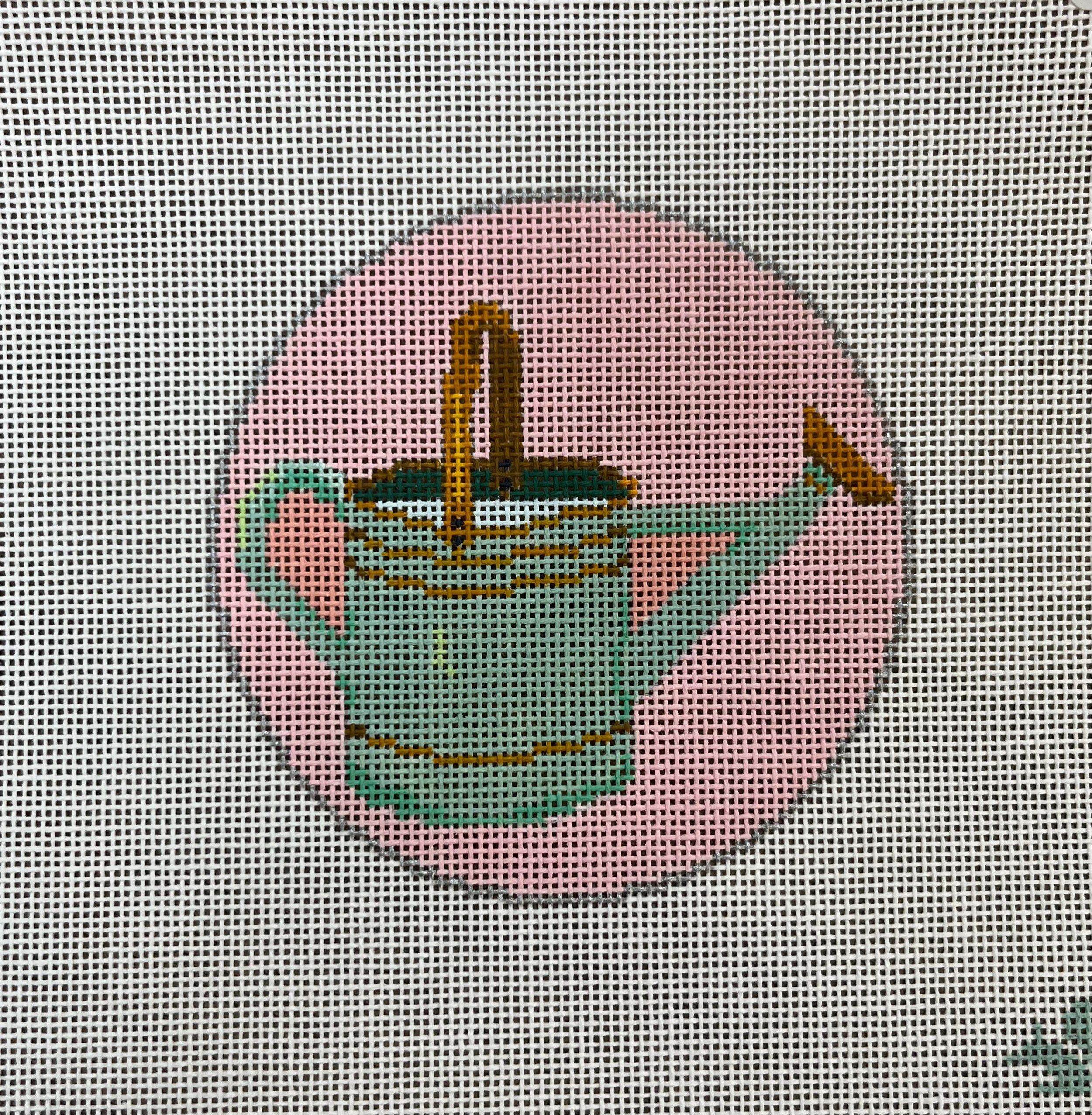 SS05 - Gardening Icons - Watering Can Round with Guide