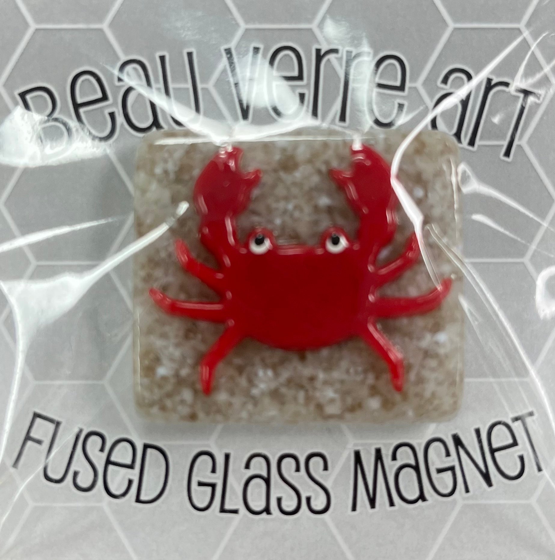 Beau Verre - Red Crab Needle Minder