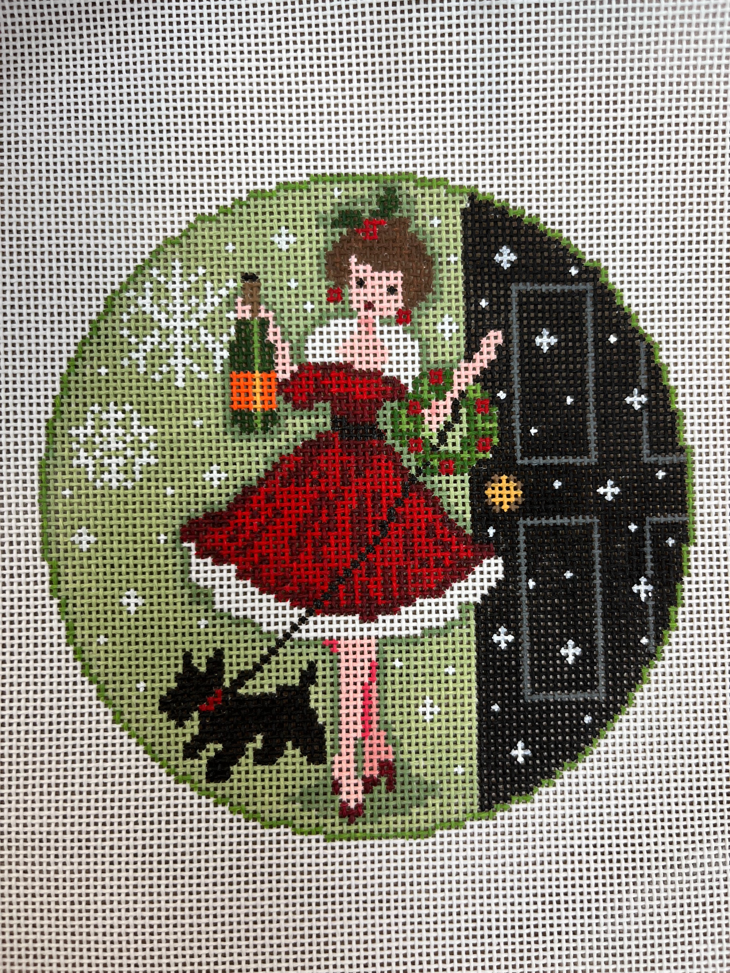 KDS-34 - Betty Loves Bubbles #1 (Scottie) with Stitch Guide