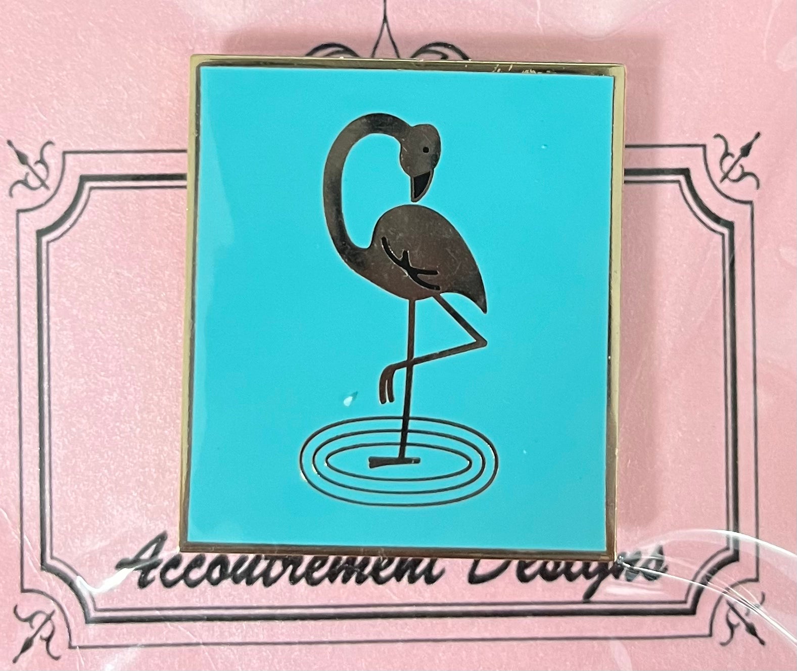 Flamingo Gold Needle Minder