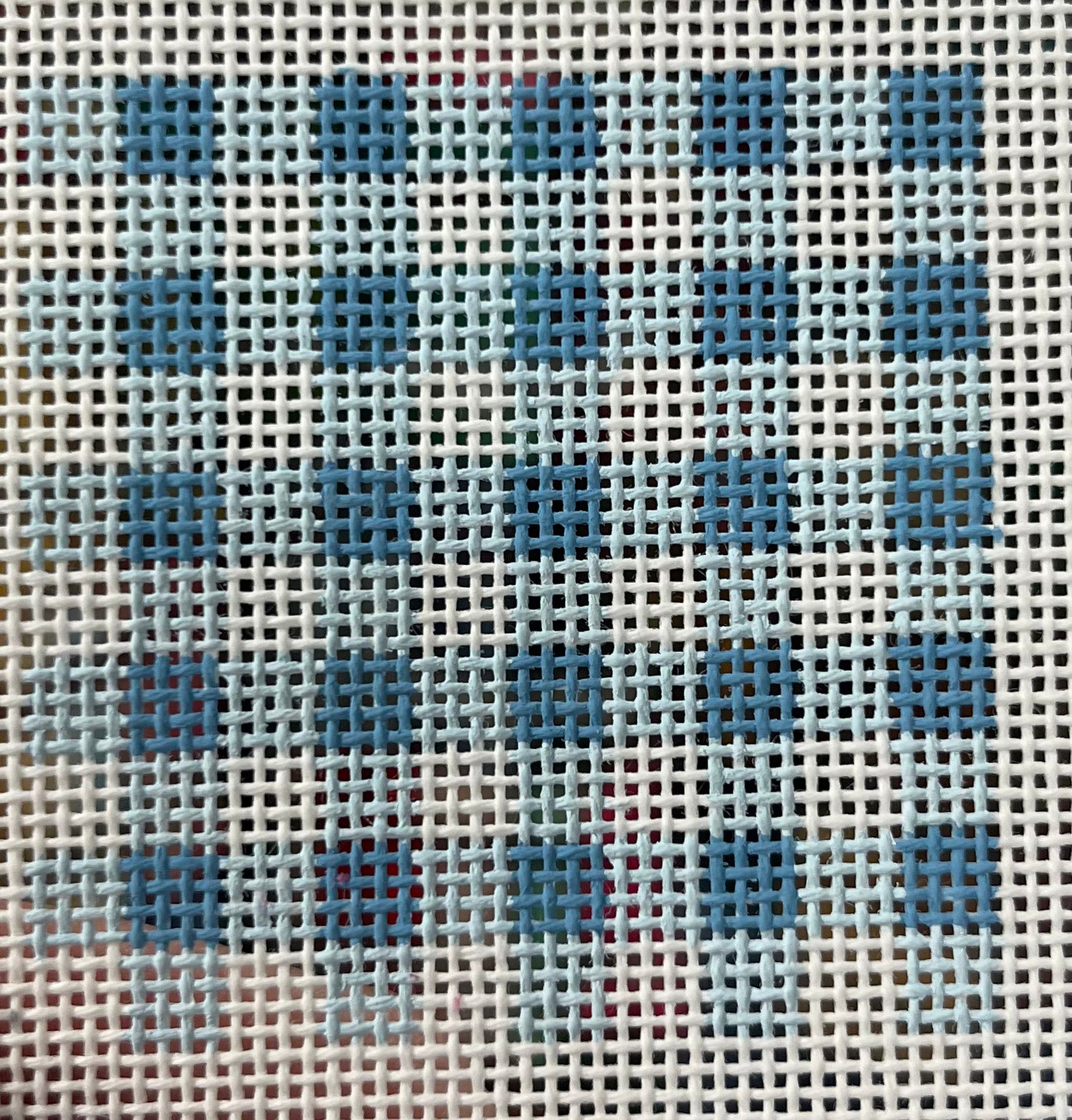 CC - 04 Blue Gingham Square