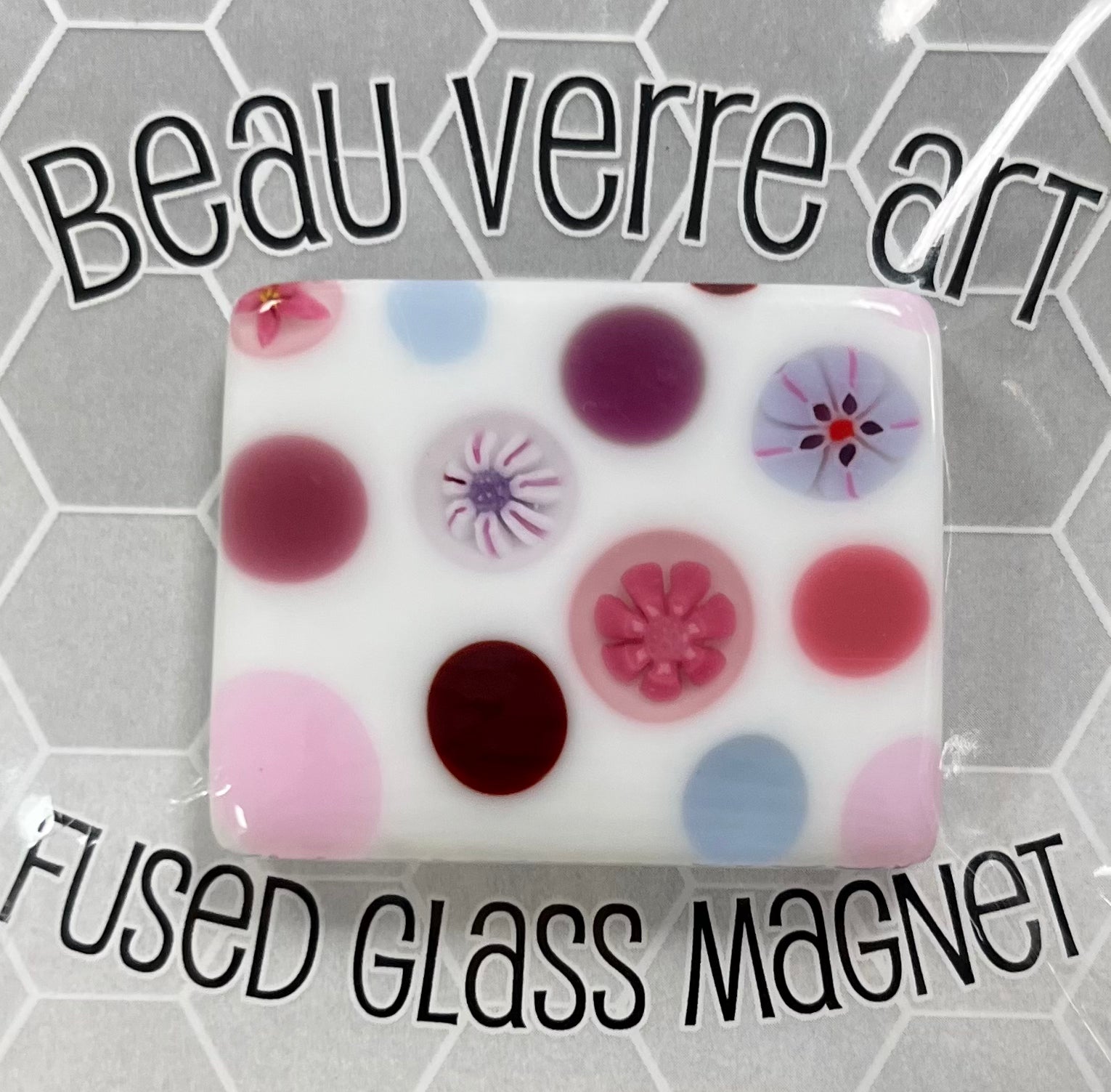 Beau Verre - Color Dots Needle Minder Pinks 5539