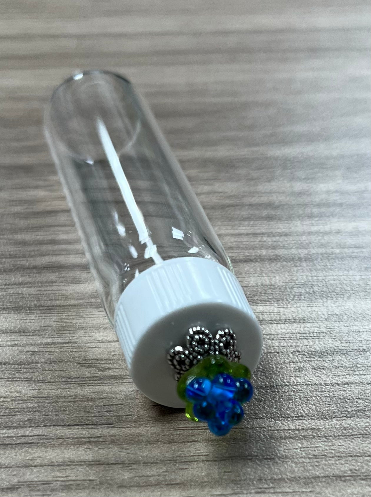 Glass Needle Vial Beads