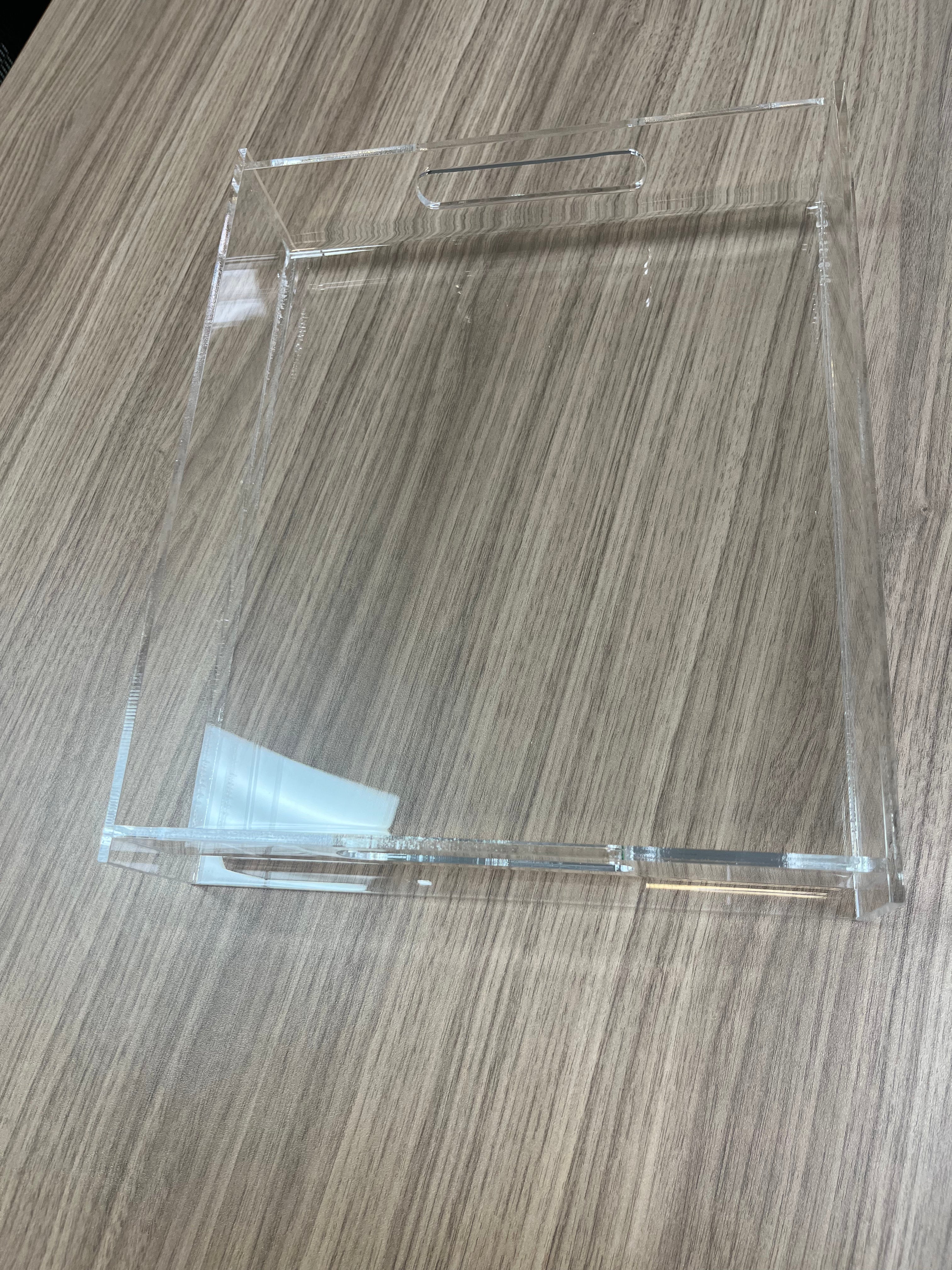 Slide-in Acrylic Trays & Coasters