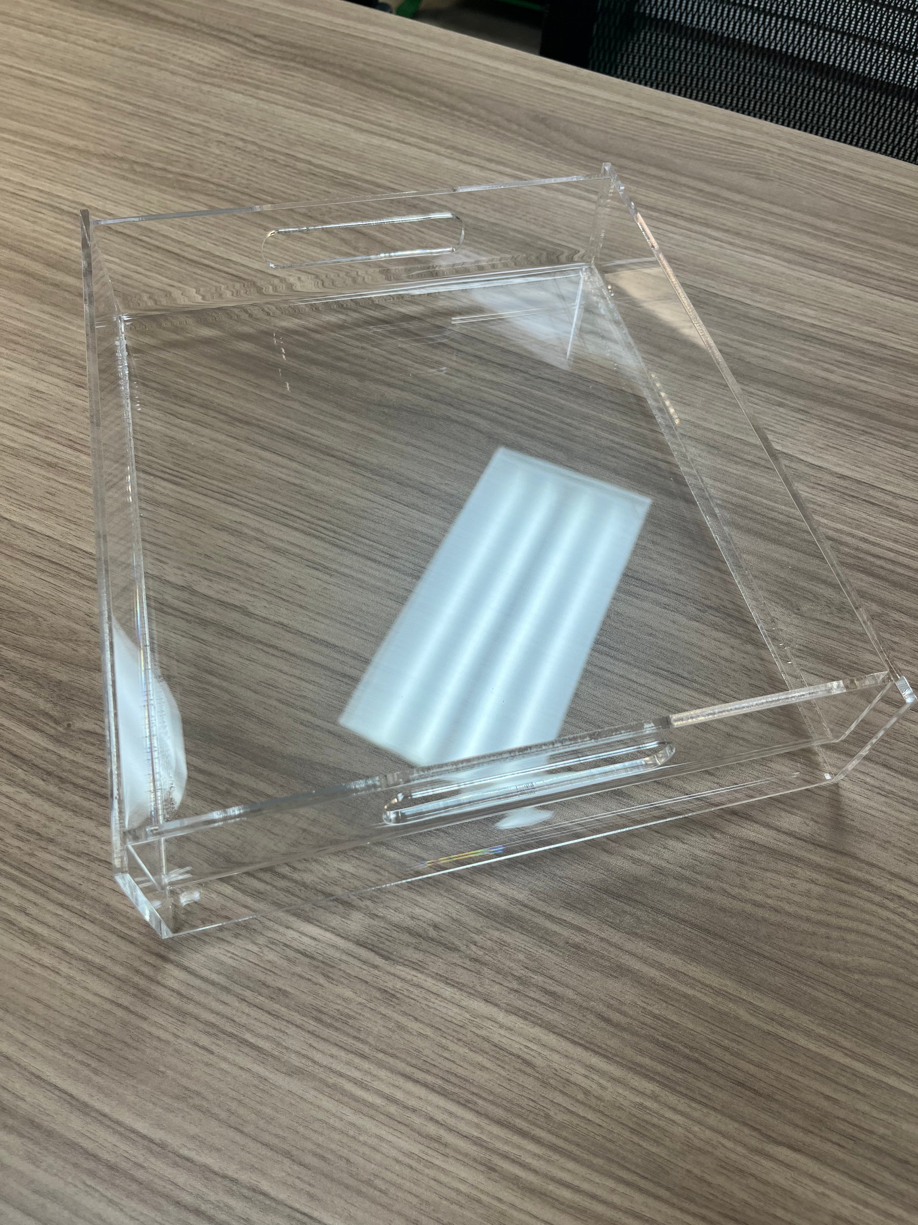 Slide-in Acrylic Trays & Coasters