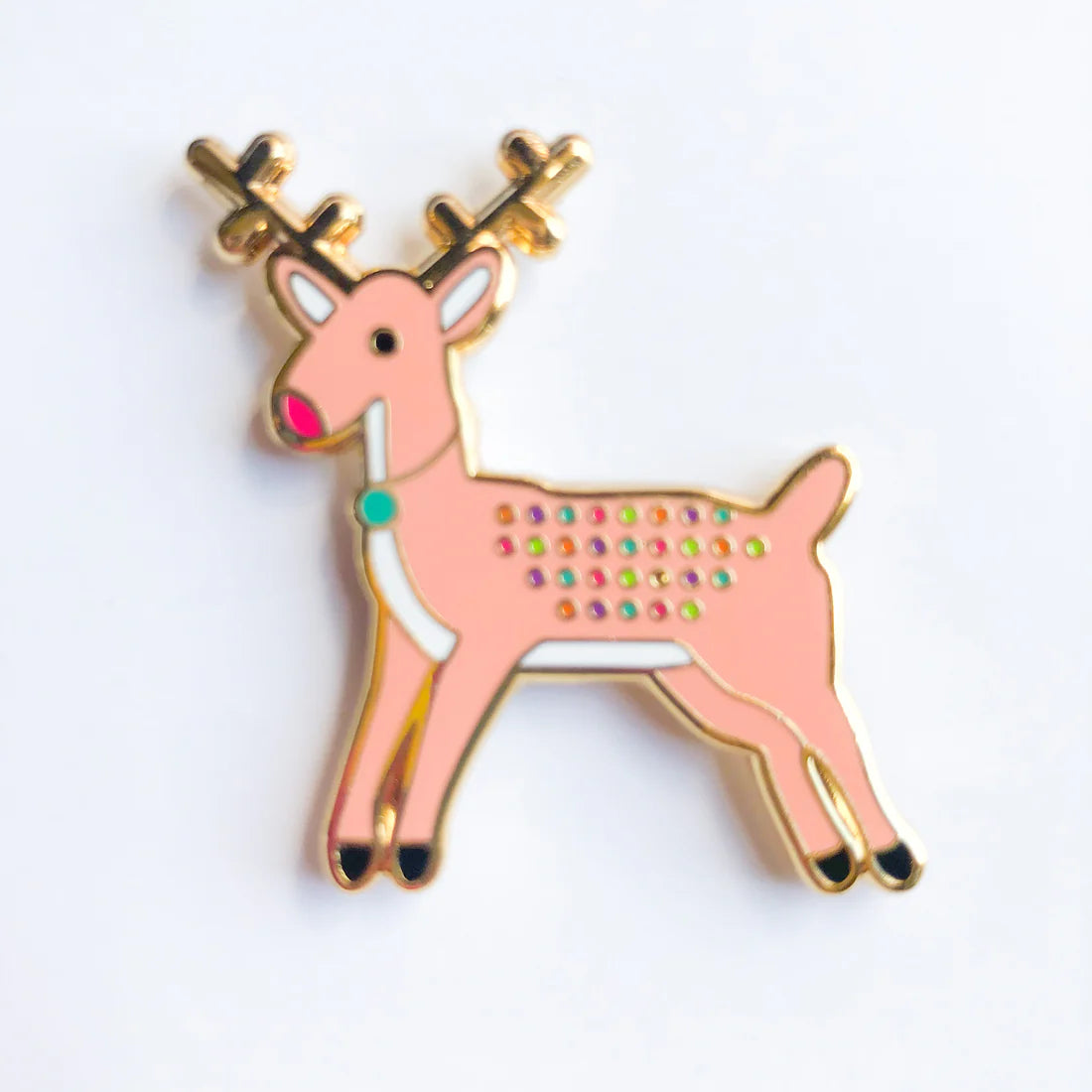 Pink Reindeer Needle Minder