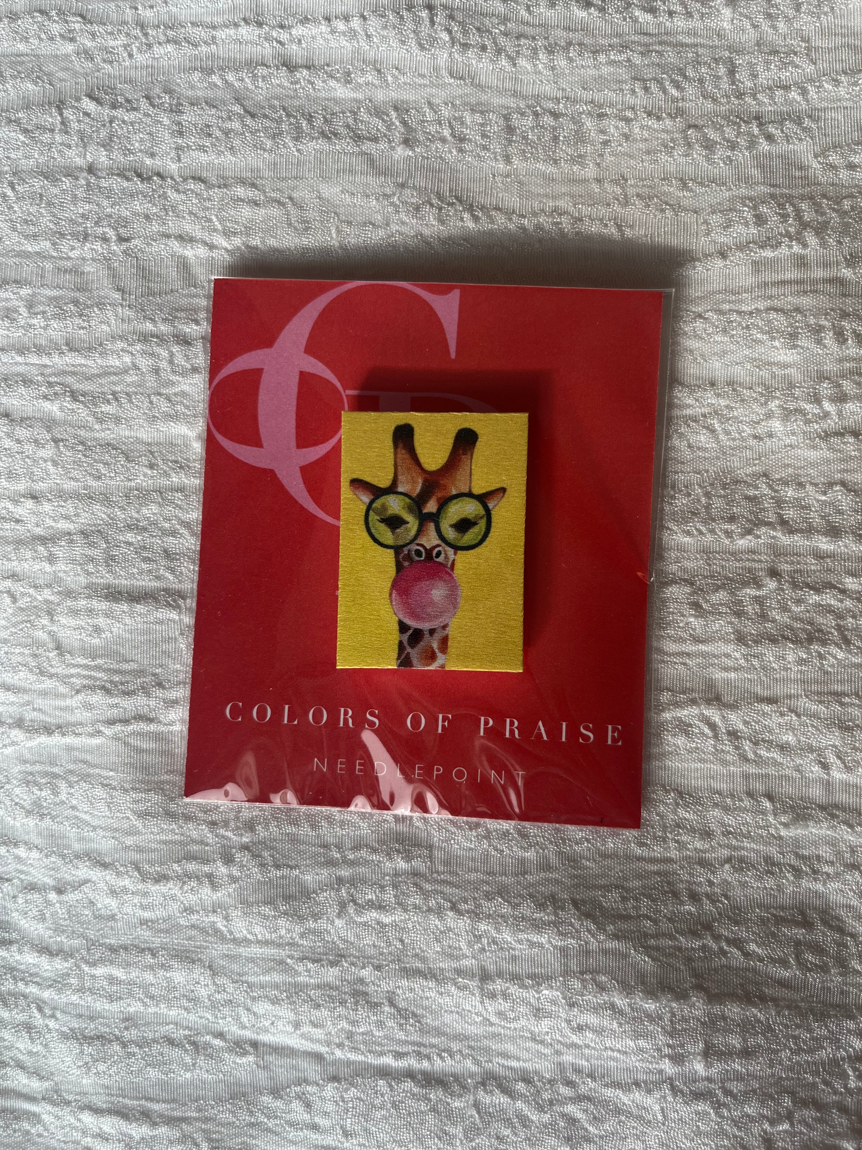 Giraffe Colors of Praise Needle Minder