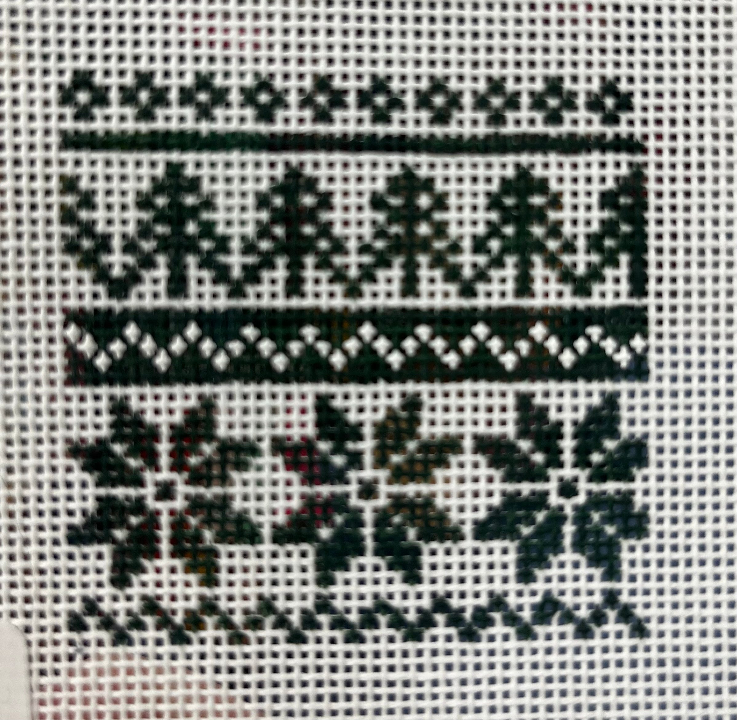 CC-40 Evergreen Fair Isle Square