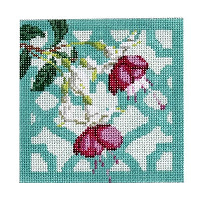 KB 1292 - Trellis Coaster - Fuchsia