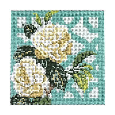 KB 1296 - Trellis Coaster - Gardenia