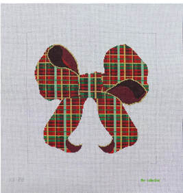 KB 22 Large Plaid Bow