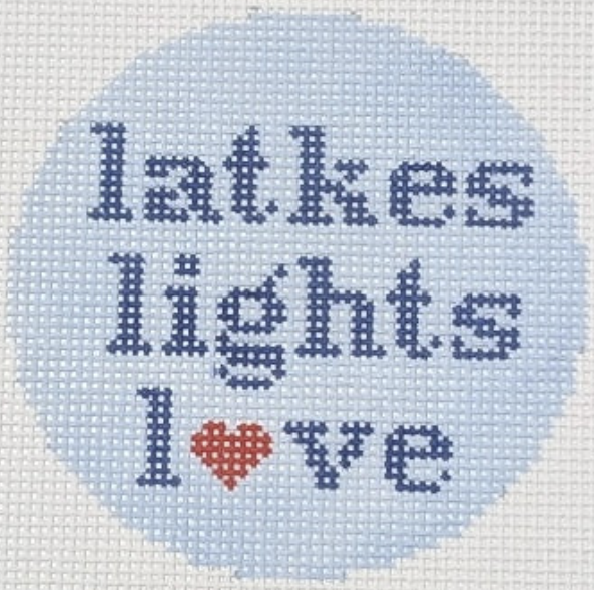 KCD1921 - Latke Lights Love Round