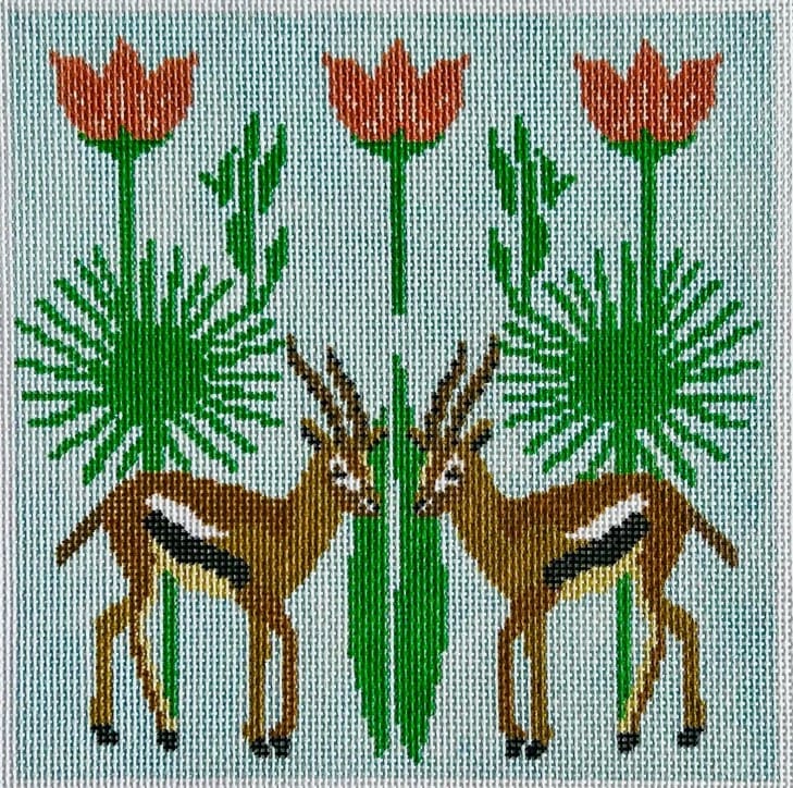 KCD4494 - Antelope with Palms