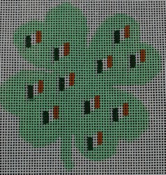 KK-O162 - Mini Irish Flags Shamrock