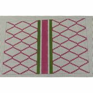 KK-P156D - Diamond Hot Pink and Green Clutch