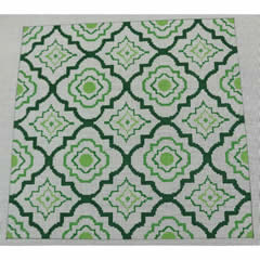 KK-P176 - Green Tiles Pillow