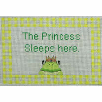 KK-SG34C -  Princess Sleeps Here on Yellow