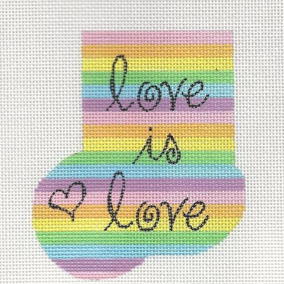 AB451 - Love Is Love Mini Sock