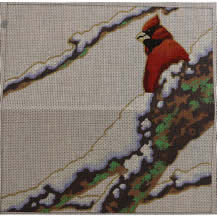 M424 - Squares: Winter Cardinal