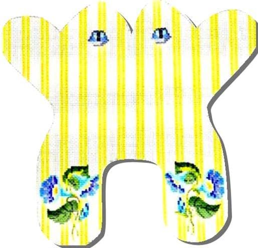 M153 - Monogram Frog - Yellow 13m