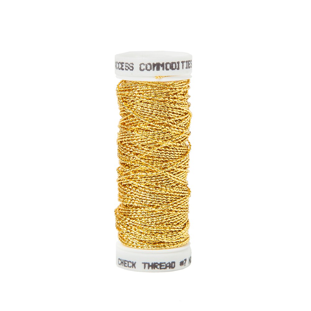 MET-4266 - Check Thread #7 Gold Non-tarnish
