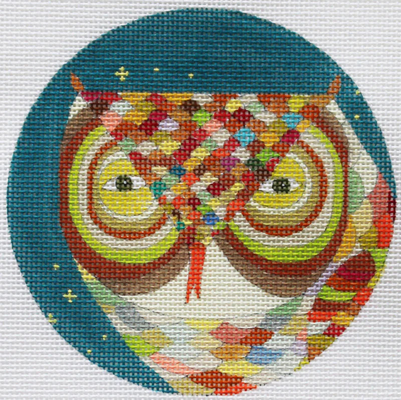 MM1911O - Colorful Owl Ornament