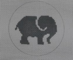 KK-MO106 - Elephant Mini Round