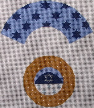 ND1368J - Yarmulke Cupcake