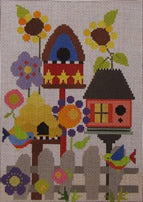 ND333A - Gracie's Birdhouse Garden