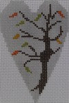 ND563E - Fall Tree Heart